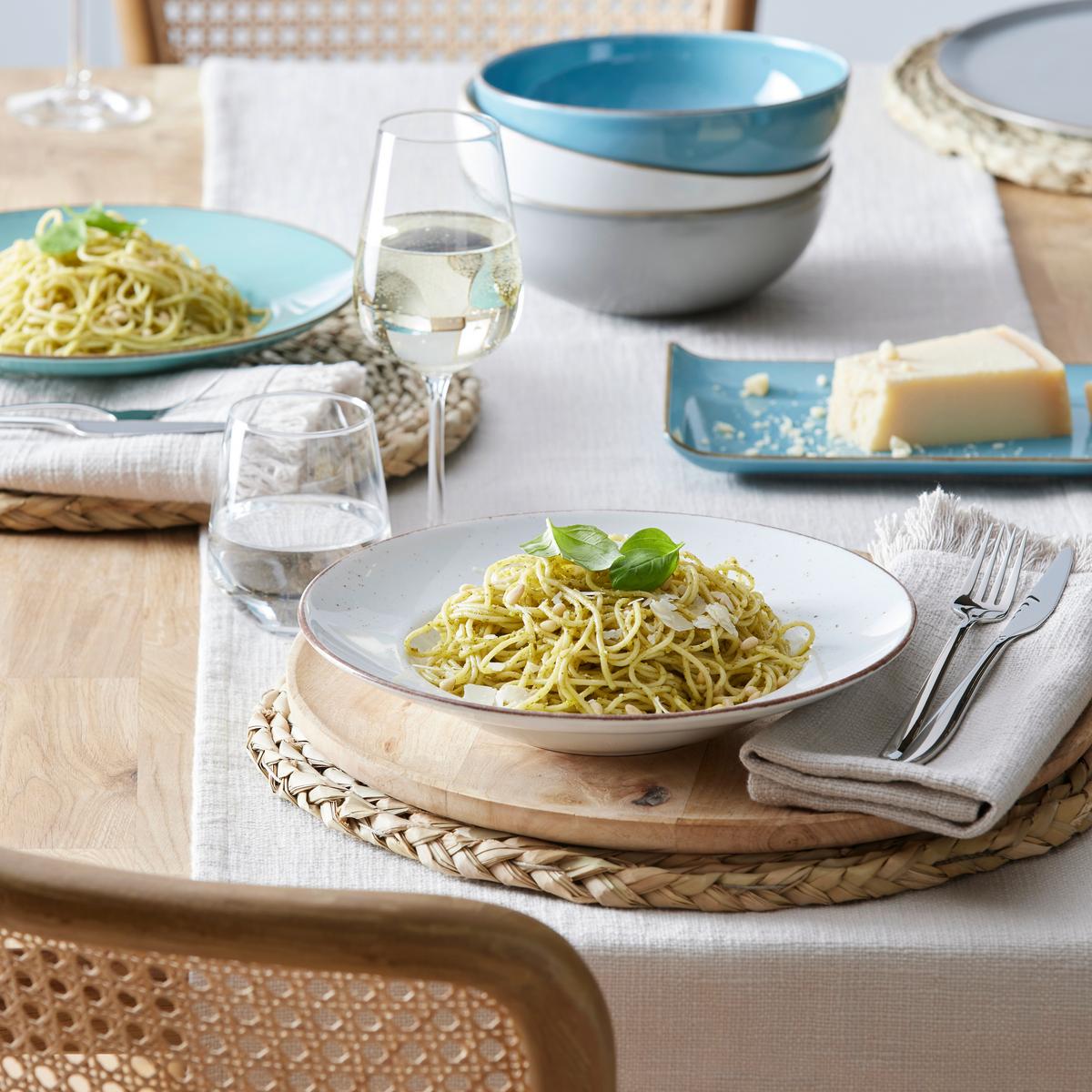 Tálka Capri - kék, Modern, kerámia (20/20/5cm) - Premium Living