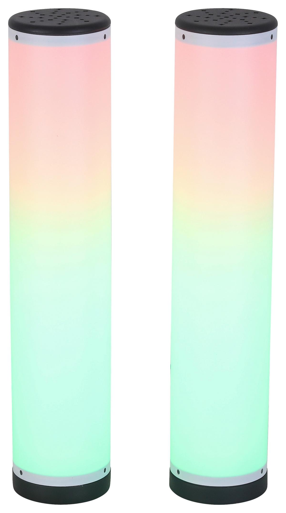LED-Tischleuchte Nolam max. 2,5 Watt - Weiss/Schwarz, Modern, Kunststoff (6,4/31cm) - Modern Living