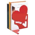 Könyvtámasz Mon Amour -sb- - Piros, Fém (14,6/19/14,5cm) Könyvtámasz Mon Amour -sb- - Piros, Fém (14,6/19/14,5cm)