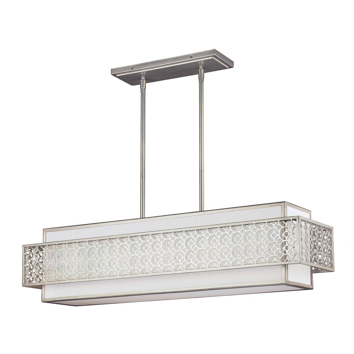 Luster Kenney - srebrne boje, Konvencionalno, metal (26.8 /33.3/104.1cm) - Elstead Lighting