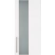 Oberschrank Weiß/Anthrazit - Chromfarben/Anthrazit, MODERN, Glas/Holzwerkstoff (34/70/21cm) - MÖMAX modern living