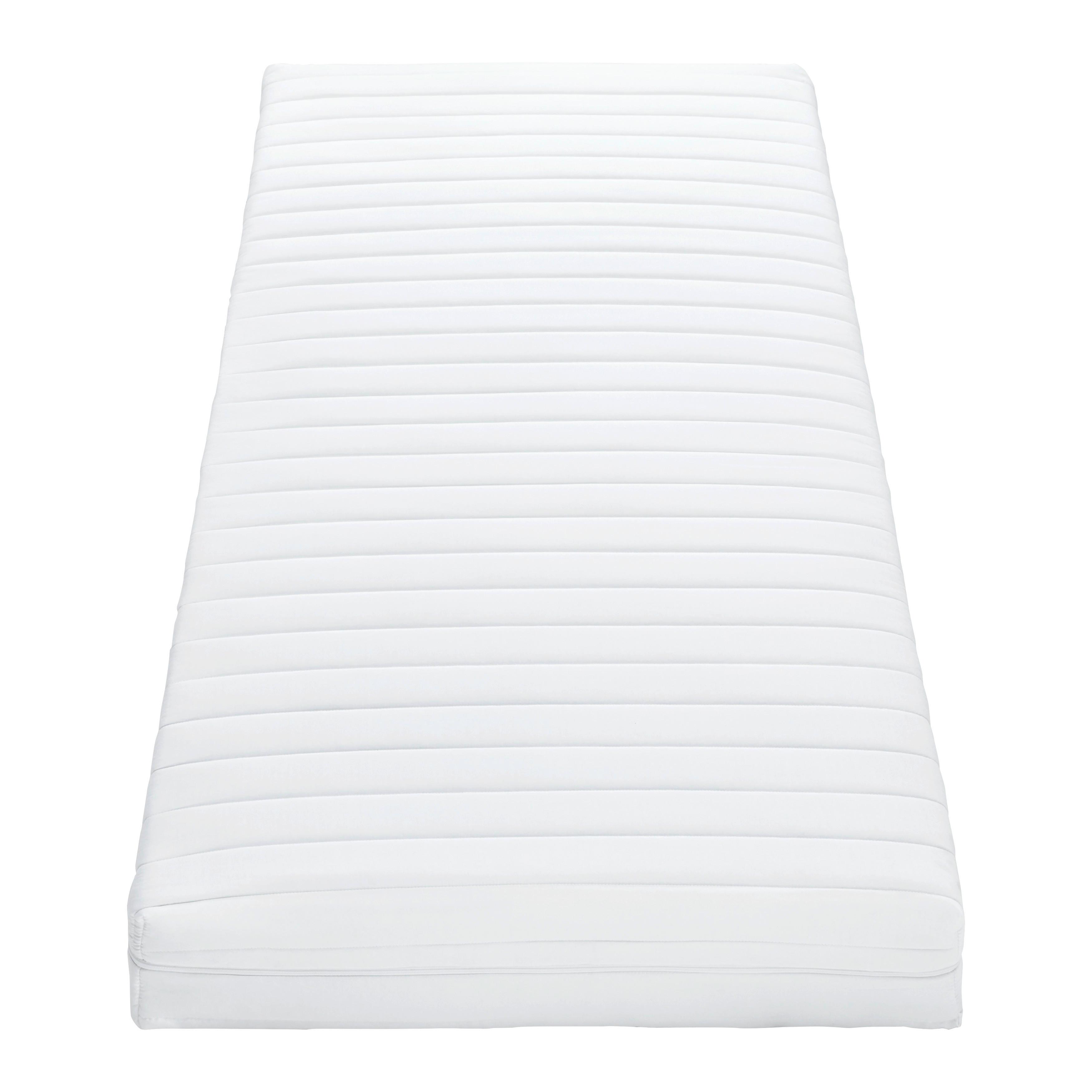 Ležišče Z Žepkastim Vzmetenjem Memory Elastic, 90x200 - bela, Moderno (90/200cm) - Bessagi Home
