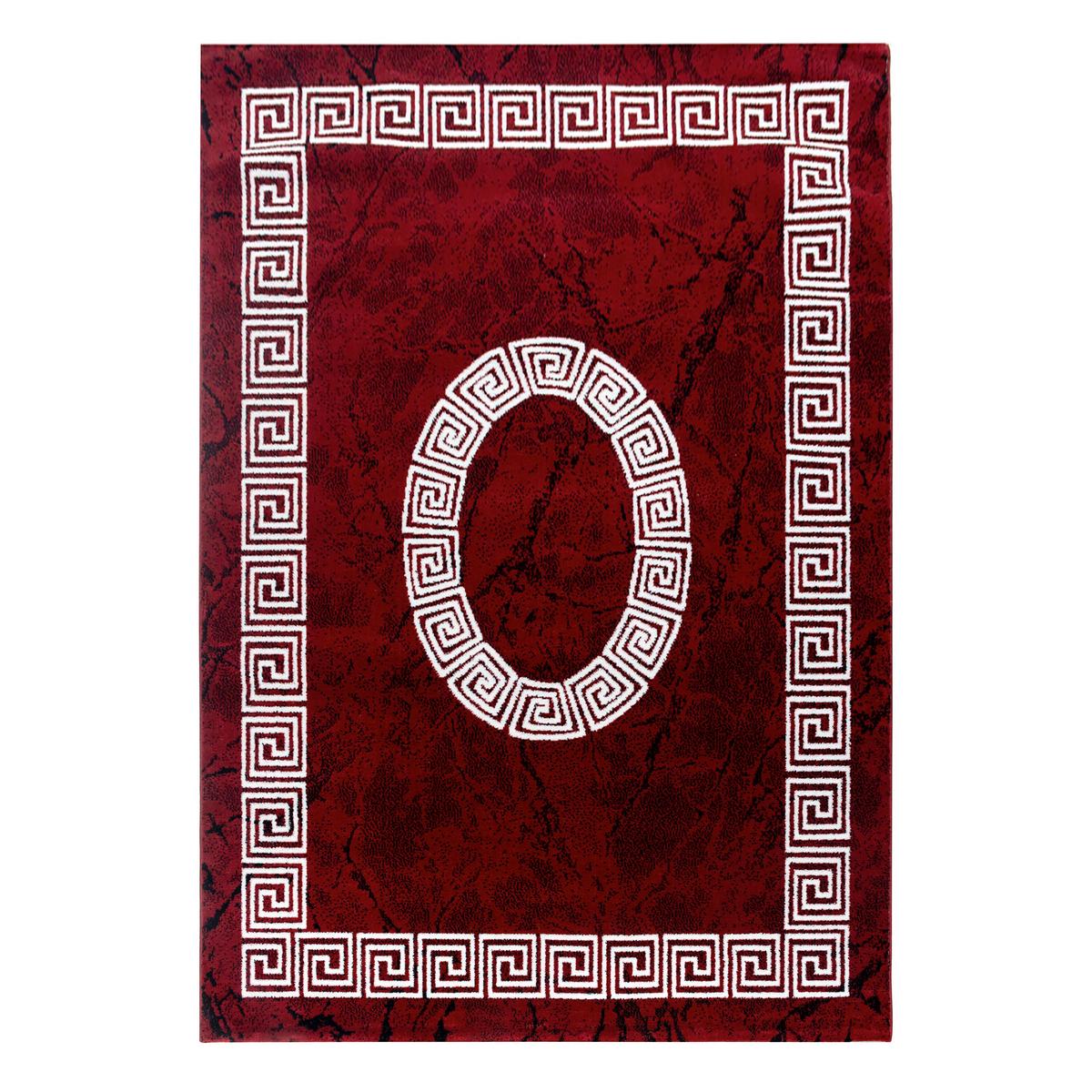 Webteppich Plus Rot ca. 140x200cm - Rot, Basics, Textil (140/200cm) - Novel