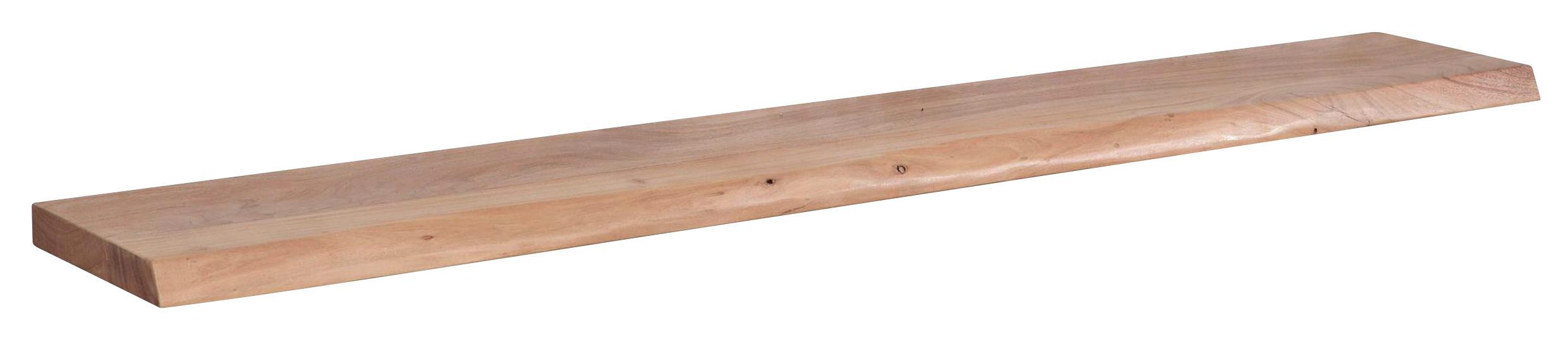 Stenski Regal Wohnling - barve akacije, Moderno, les (160/4/26cm) - MID.YOU
