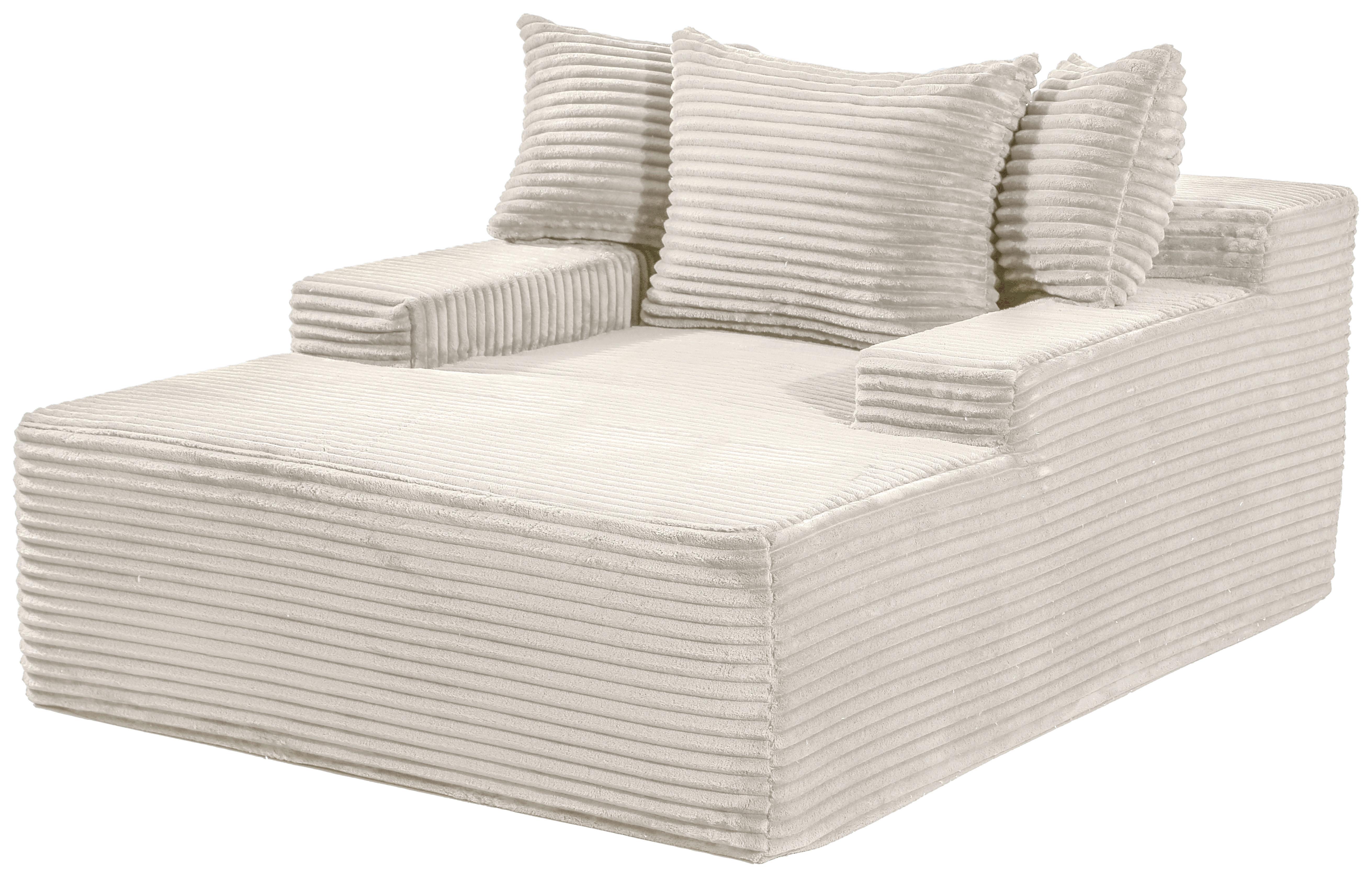 Fotelj Lunaris, Bež - bež, Design, tekstil (125/63/170cm) - P & B