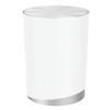 Kosmetikeimer Chris in Weiss - Weiss, Modern, Kunststoff/Metall (19,05/25,4cm) - Premium Living