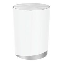 Kosmetikeimer Chris in Weiss - Weiss, Modern, Kunststoff/Metall (19,05/25,4cm) - Premium Living