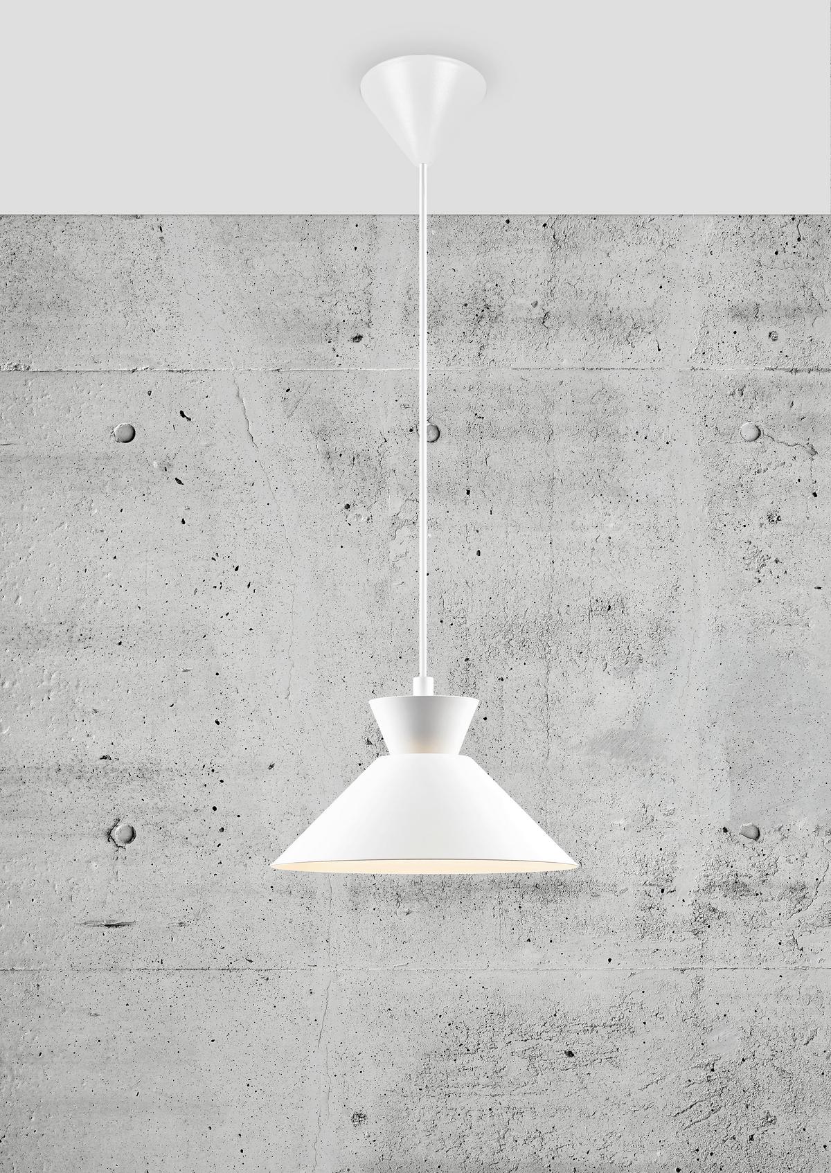 LAMPA WISZĄCA 2213333001 DIAL - biały, Design, metal (25/13,5cm) - Nordlux