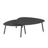 SET DE TABLES D'APPOINT LEONIE - anthracite, Basics, métal (90/91/35cm) - Mömax