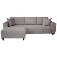 Kutna Garnitura Moritz - siva, Trend, tekstil (155/265cm) - Modern Living