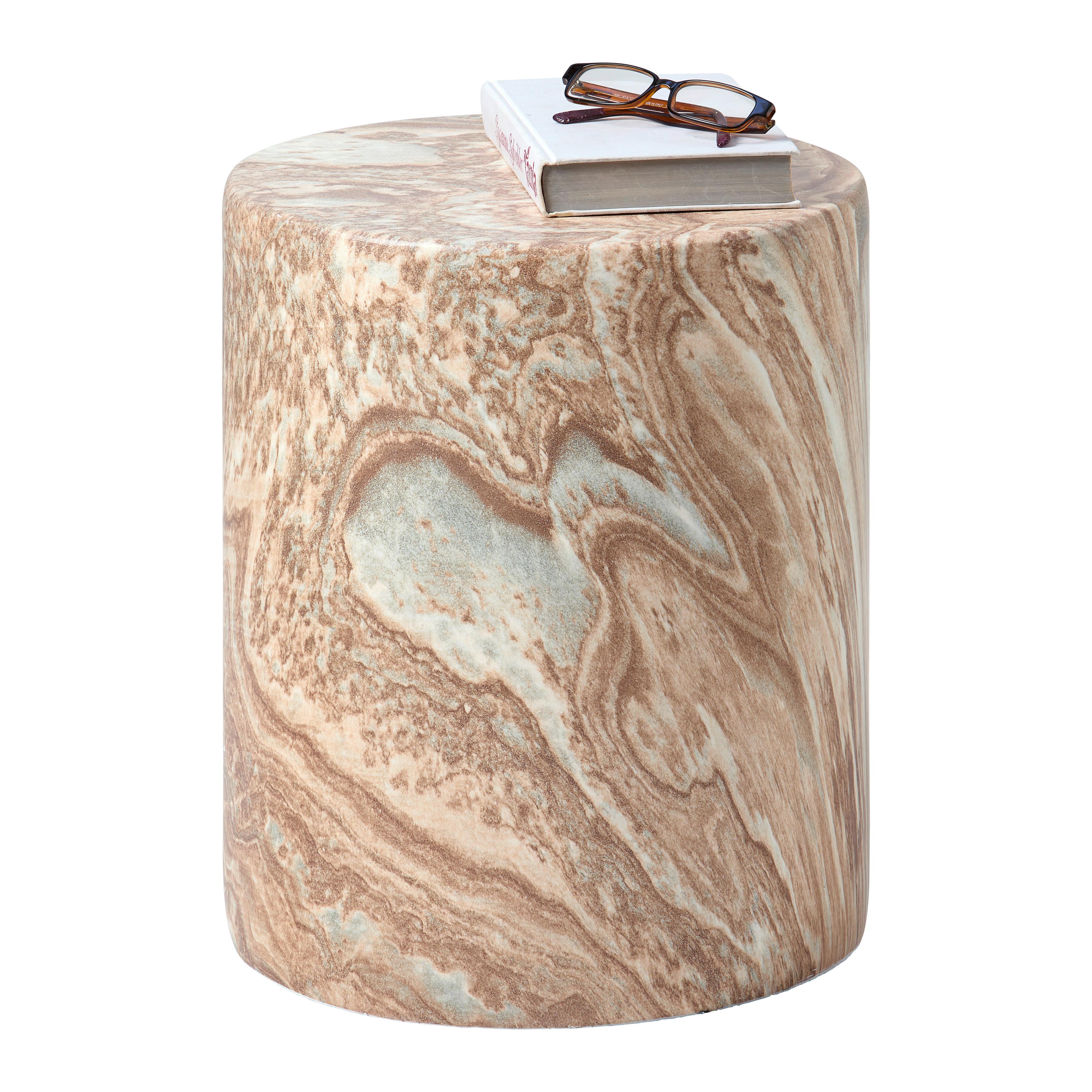 Beistelltisch Calatta -Trend- - Multicolor, Modern, Stein (35/35/40cm) - Mömax