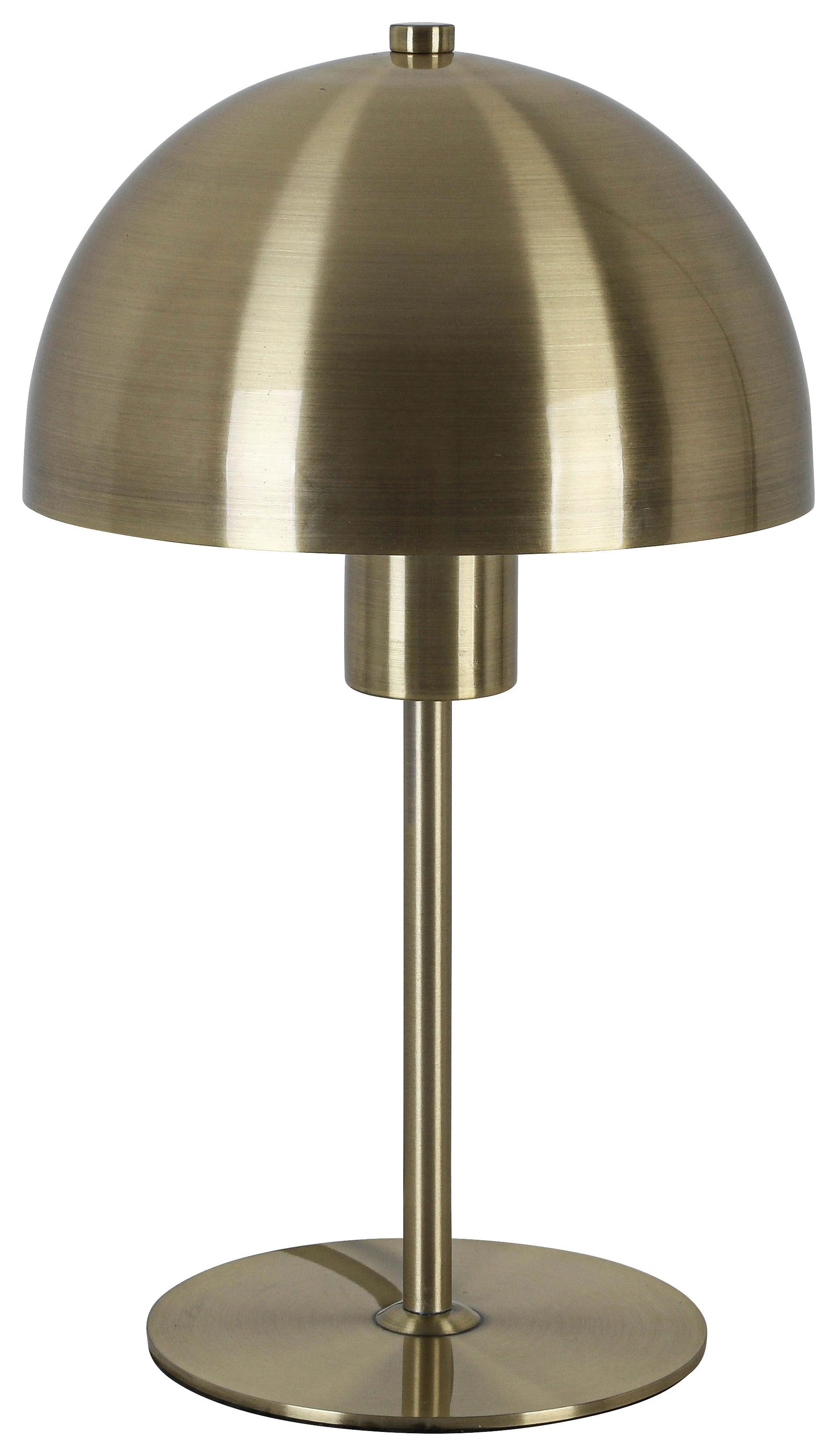 BORDSLAMPA MUSCH - mässingsfärgad/svart, Modern, metall/plast (18/18/30cm) - Mömax