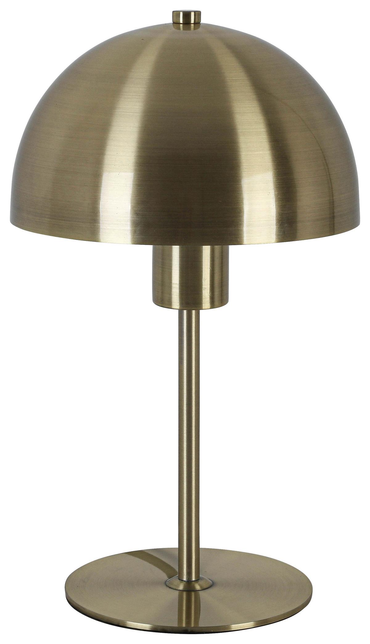 Veioză Musch - alămiu/negru, Modern, plastic/metal (18/30cm) - Mömax