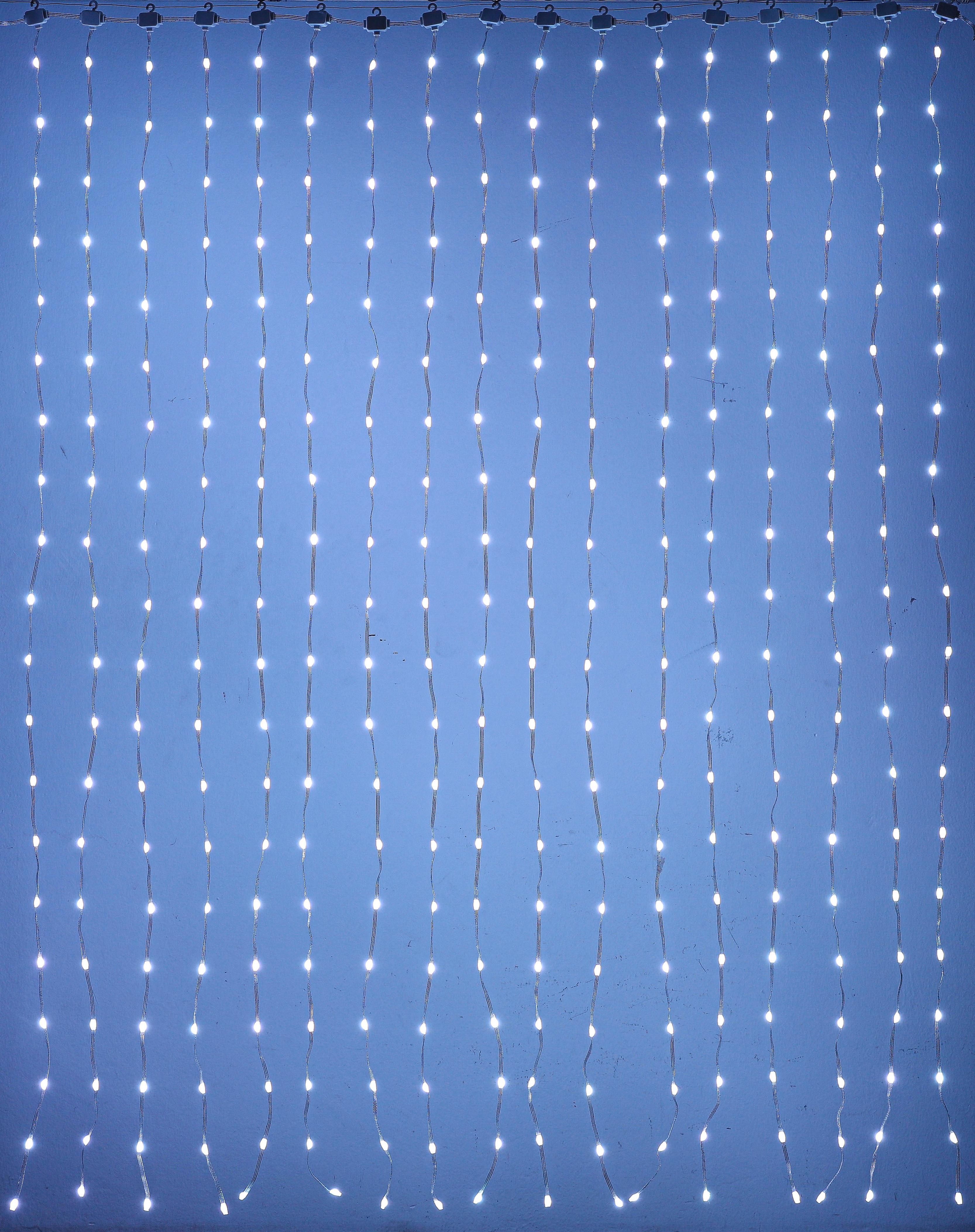 LED-DEKORATIONSLAMPA VORHUN - vit/svart, Klassisk, plast (140/140cm) - Mömax