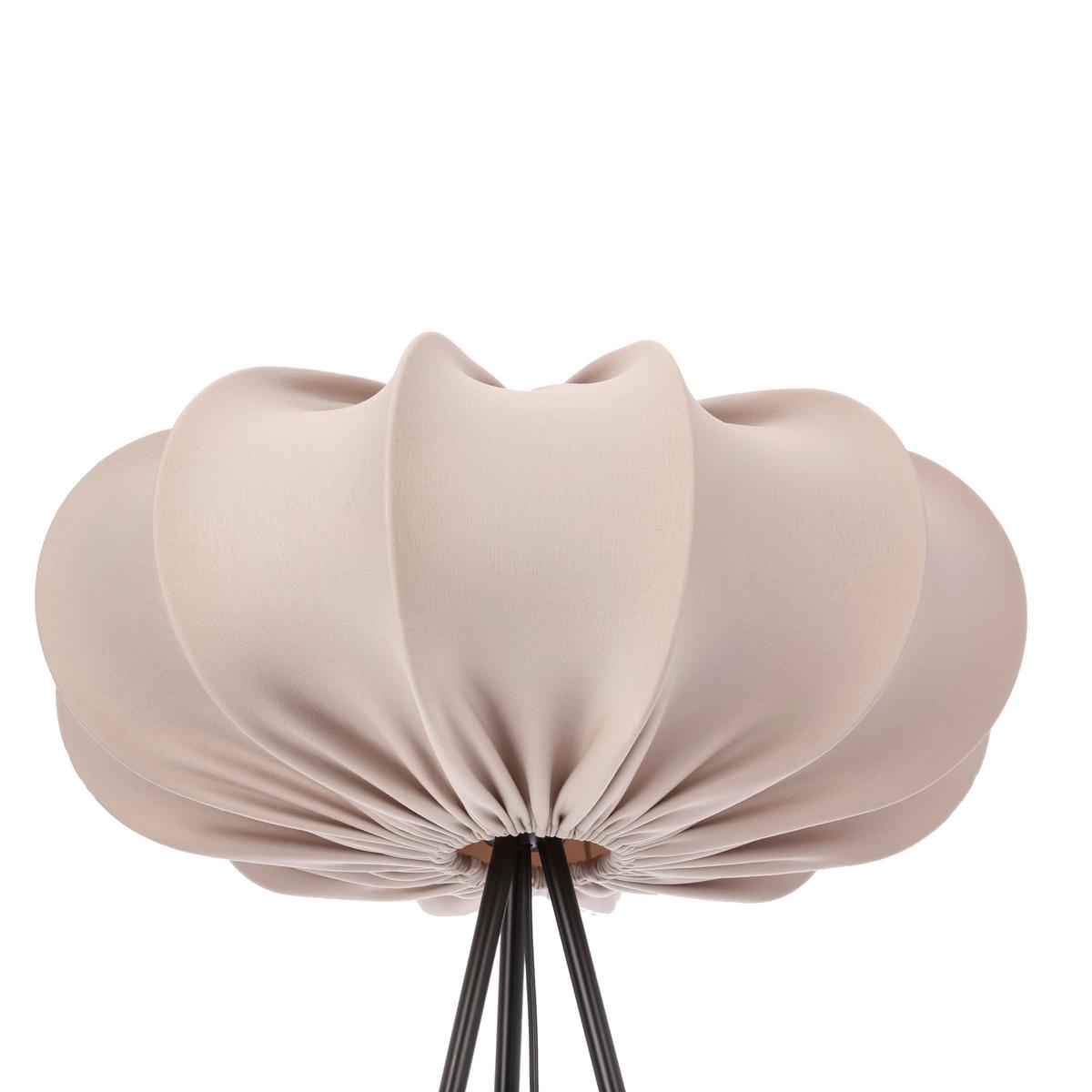 Podna Svjetiljka Caffe - svijetlo smeđa/crna, Konvencionalno, metal/plastika (147/0/0cm)