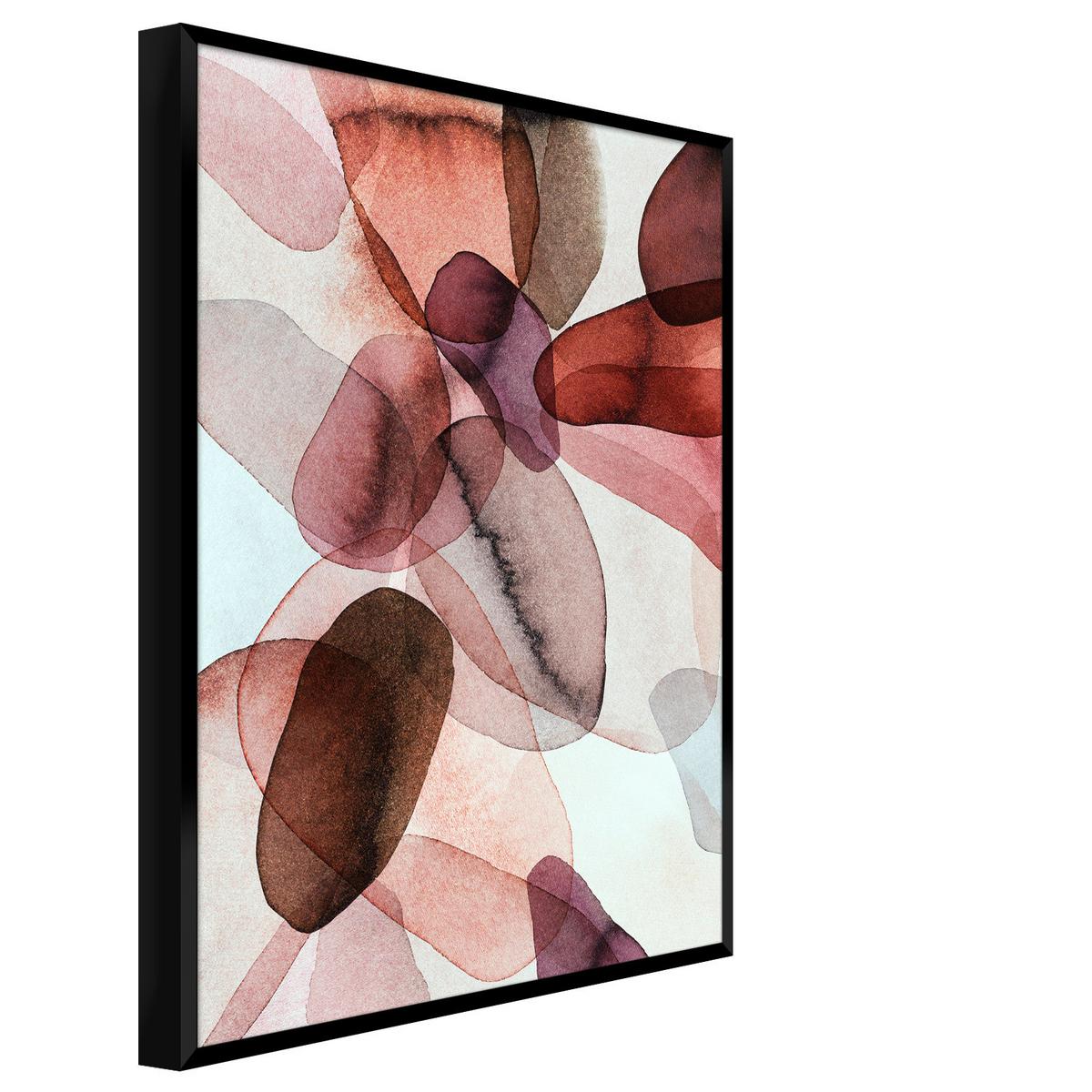 Bild Image in Braun/Grau ca. 30x40cm - Braun/Grau, Holzwerkstoff/Papier (30/40cm) - Modern Living