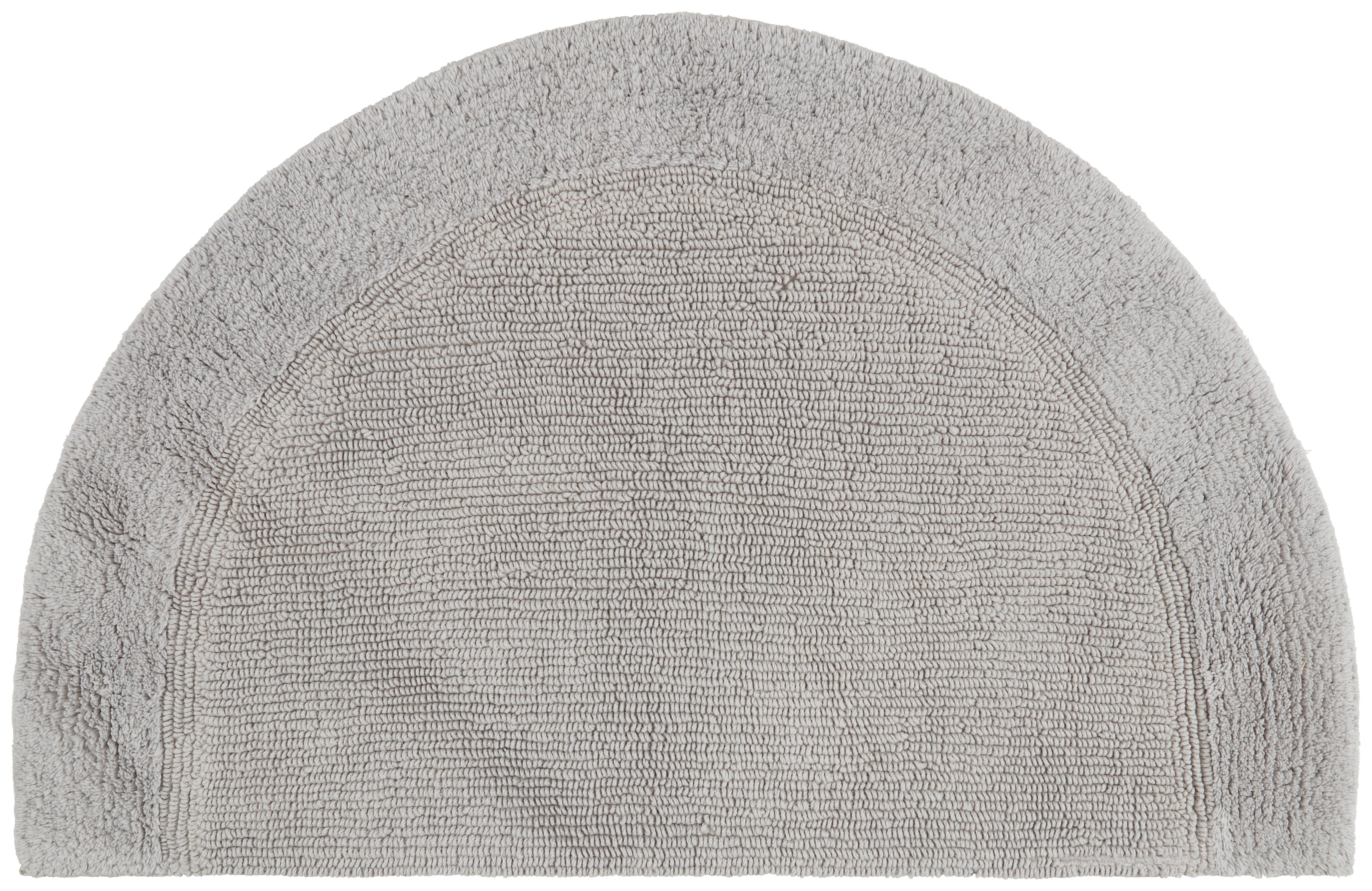 Fürdőszobaszőnyeg Karen - világosszürke, Konventionell, textil (50/80cm) - Premium Living