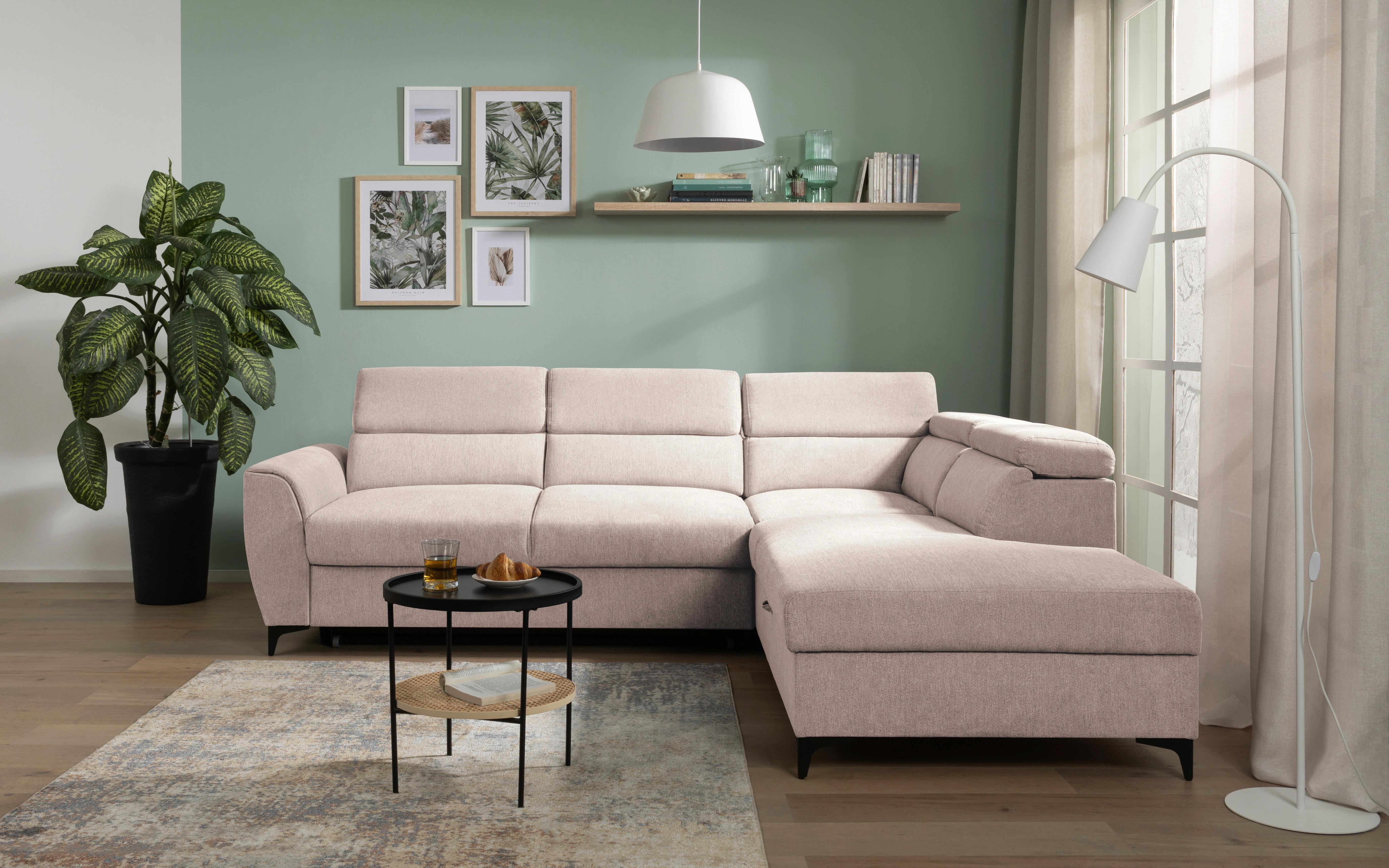 Coltar LAPIS - crem, Konventionell, textil (255/217cm) - Modern Living