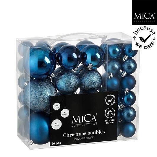 Set Kroglic Za Božično Jelko Noel- 46 Delni Set - Moderno