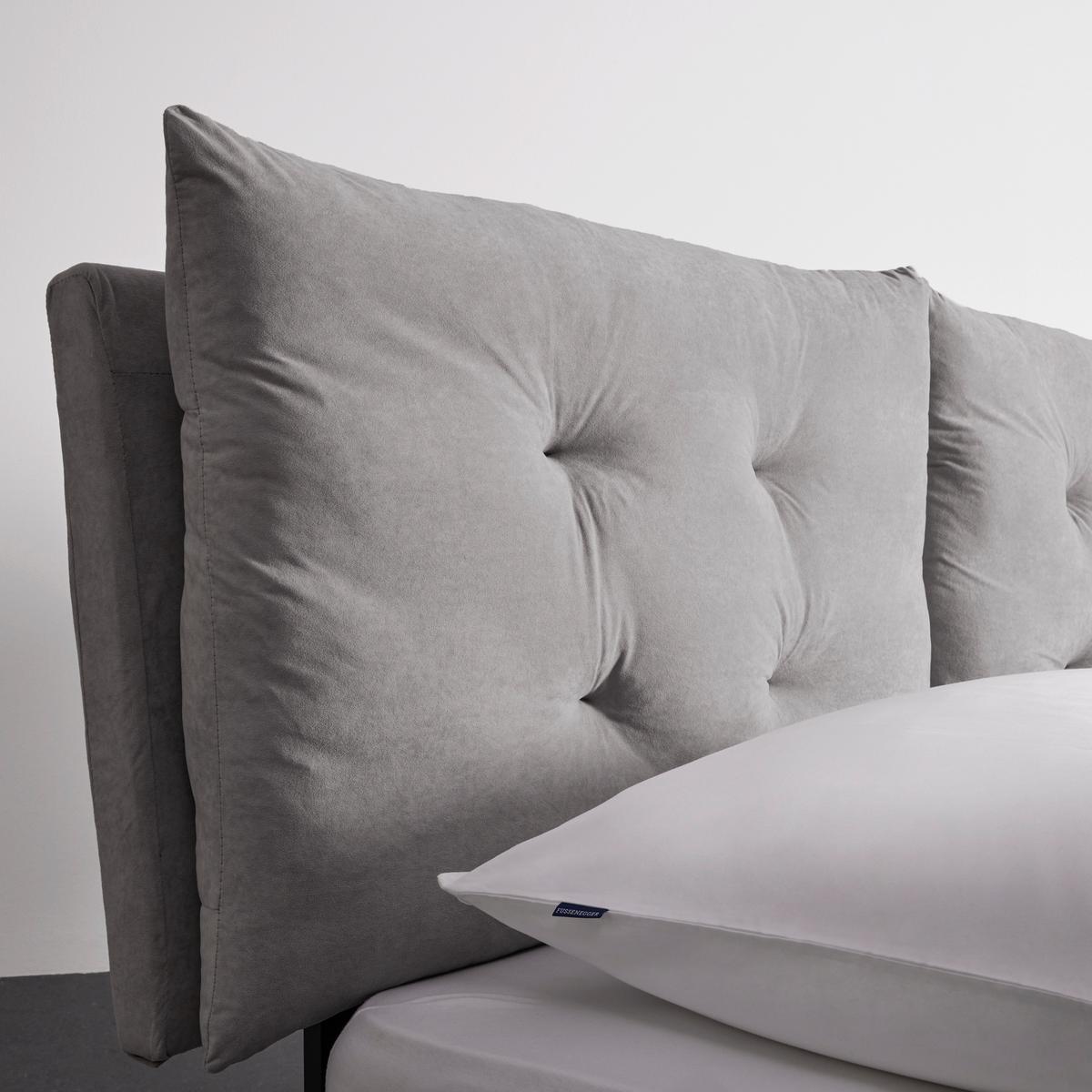 Pat tapițat gri deschis Dreamy cca 180X200 gri deschis - gri deschis, Modern, lemn/metal (180/200cm) - Bessagi Home