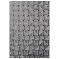 Flachwebeteppich Calma 325 Anthrazit 160x220 Cm - Anthrazit, Basics, Textil (160/220cm) - Kayoom