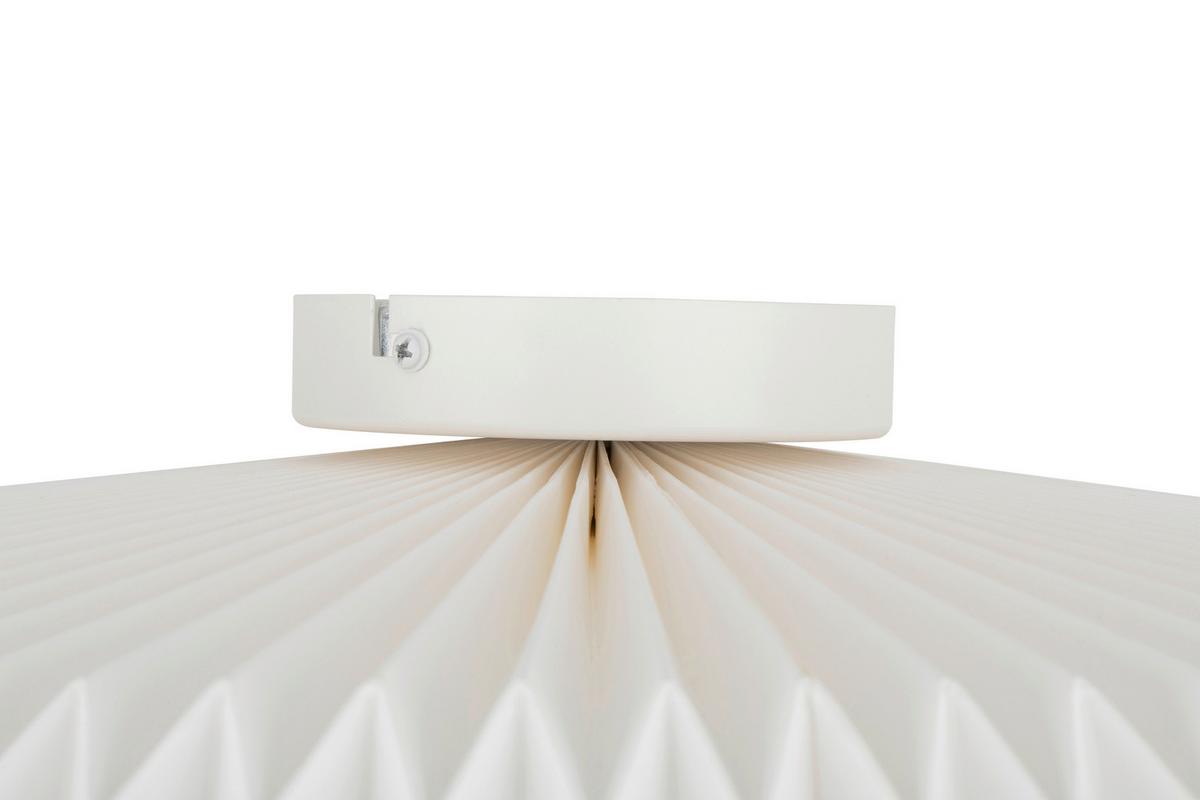 LAMPA SUFITOWA KRISTA - biały, Design, metal/papier (18/25cm) - Collet's Monde