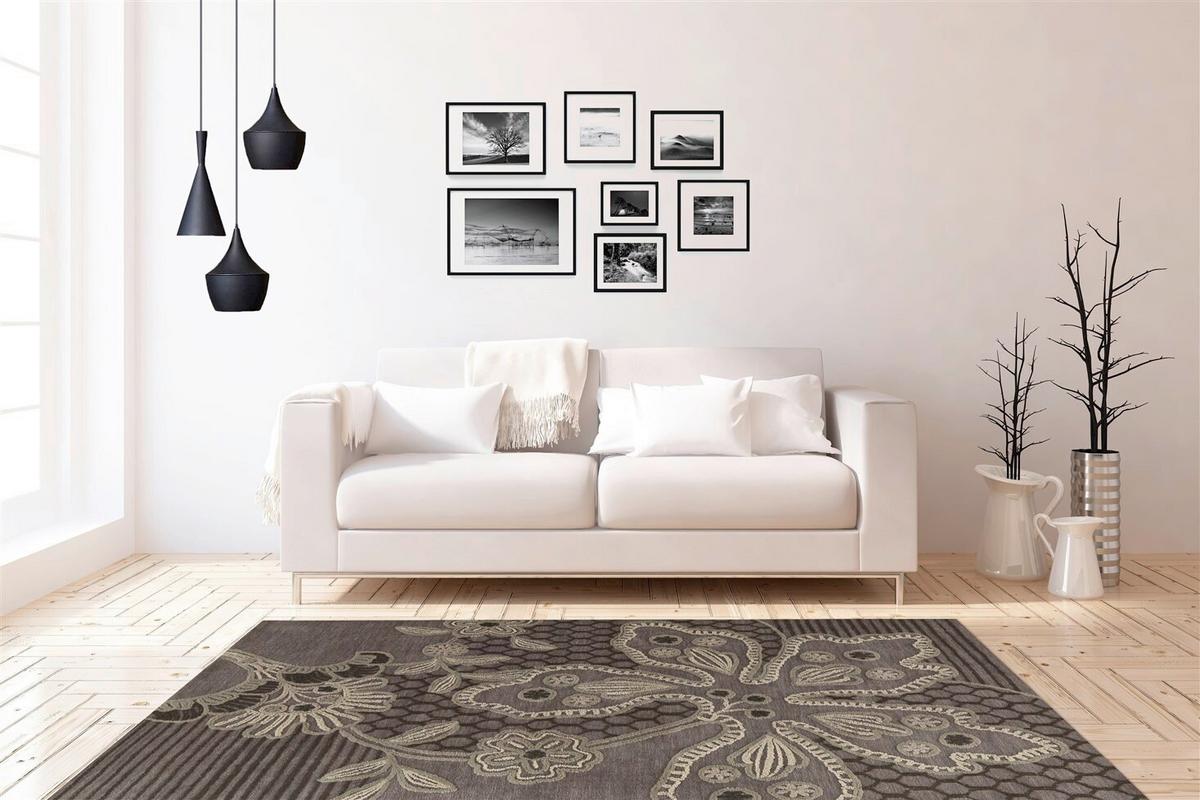 Flachwebeteppich Mood 4306 Braun/beige 120x180 - Beige/Braun, Basics, Textil (120/180cm) - Kayoom