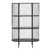 HYLLA TIAGO -EXKLUSIV- - svart, Lifestyle, metall (80/125/34cm) - Mömax