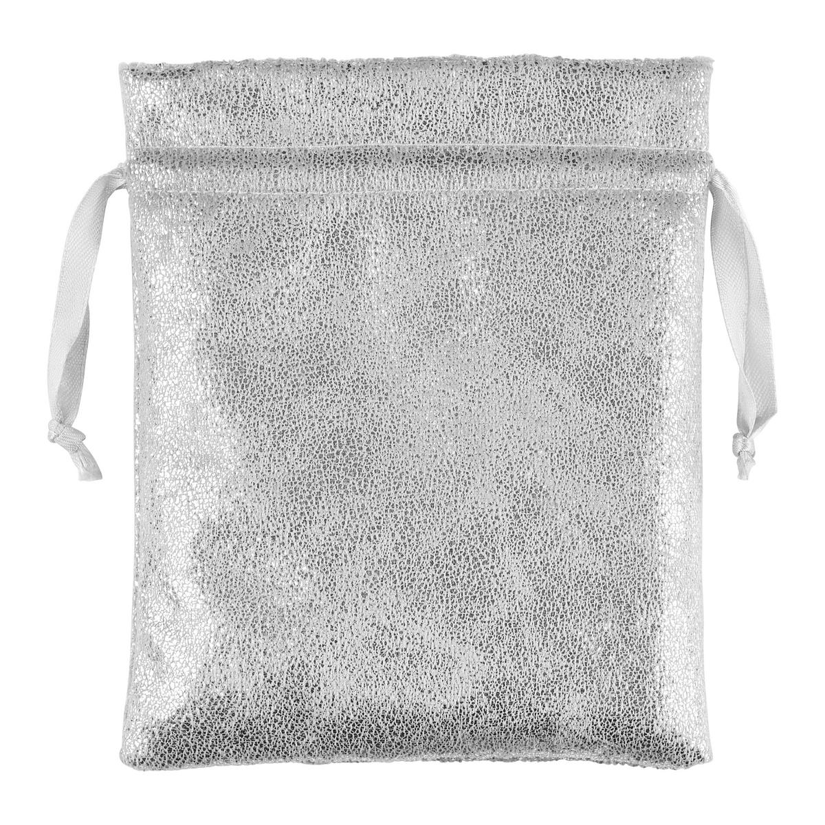 Geschenktaschenset Franzi diverse Farben - Pink/Weiß Hochglanz, KONVENTIONELL, Textil (12/14cm) - Mömax
