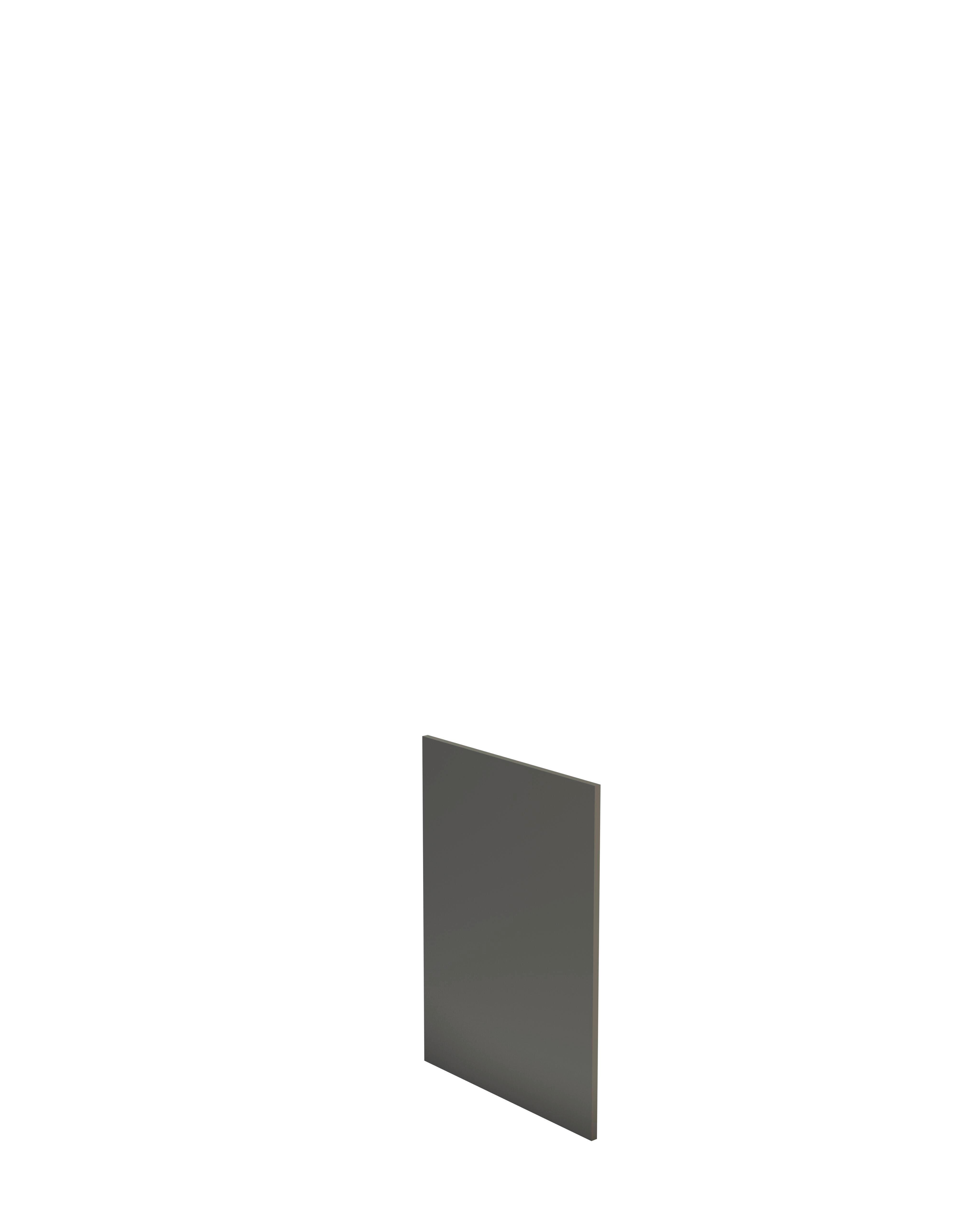 Alsó Oldalpanel Toscana - szürke, Modern, faalapú anyag (18/87/58cm)