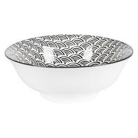 Mélytányér Shiva - fekete/fehér, Lifestyle, kerámia (21/7,8cm) - Mömax