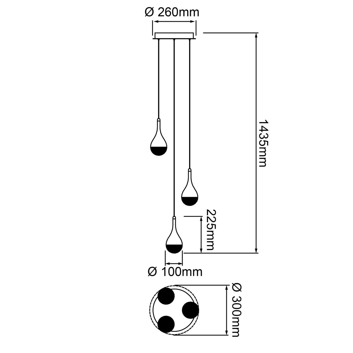 LED-Hängeleuchte Frizzante Chromfarben max. 16 Watt - Chromfarben, Design, Glas/Metall (26/143,5cm) - Brilliant