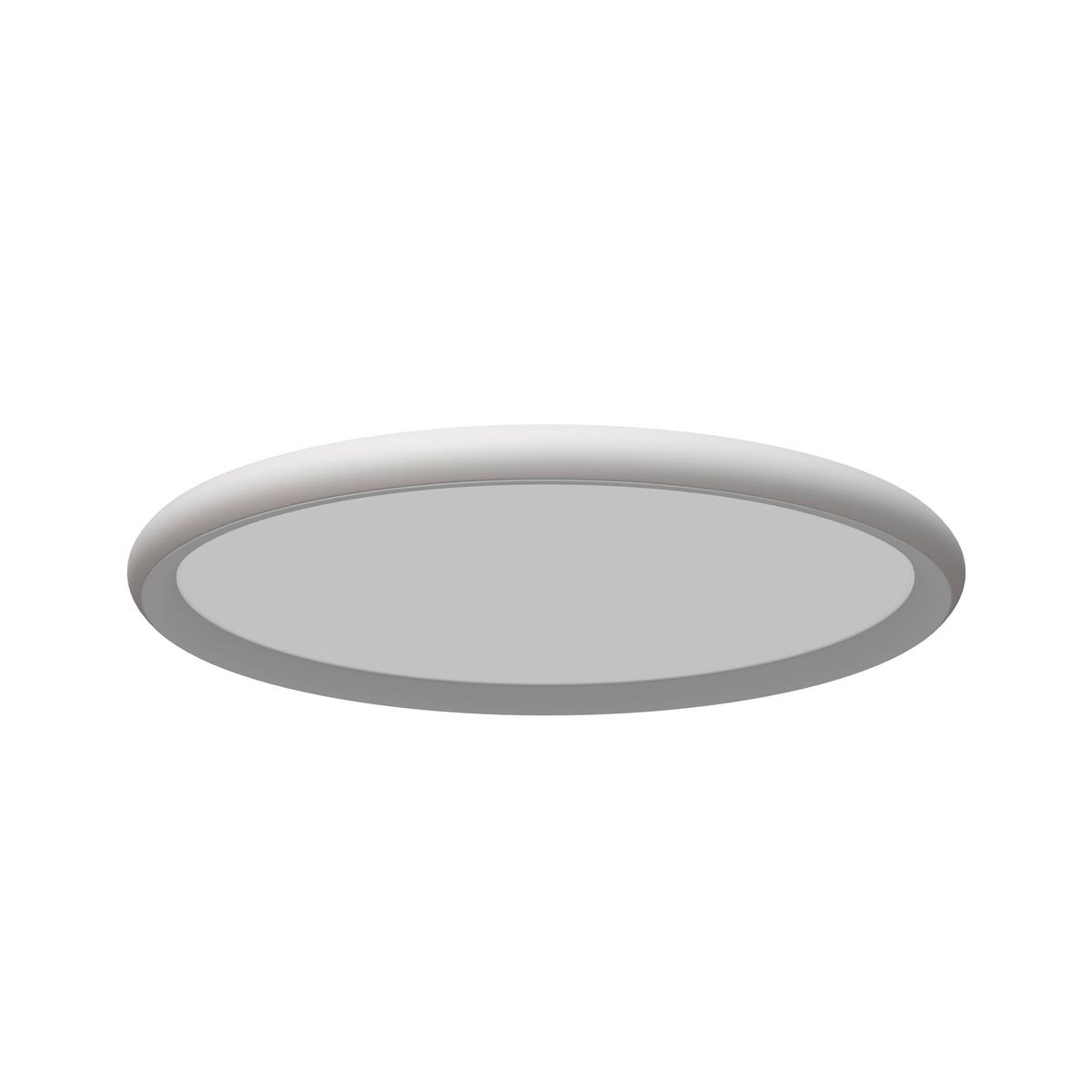 LAMPA SUFITOWA LED RUGBY *SBN* - biały, Basics, tworzywo sztuczne (40/3,5cm) - Novel