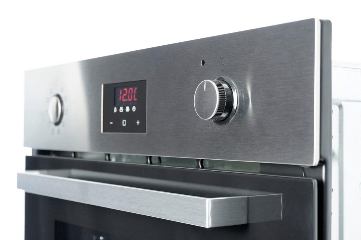 Einbaubackofen AB141-26 Schwarz - Schwarz, Trend, Glas/Metall (59,4/59,5/52,1cm) - Respekta