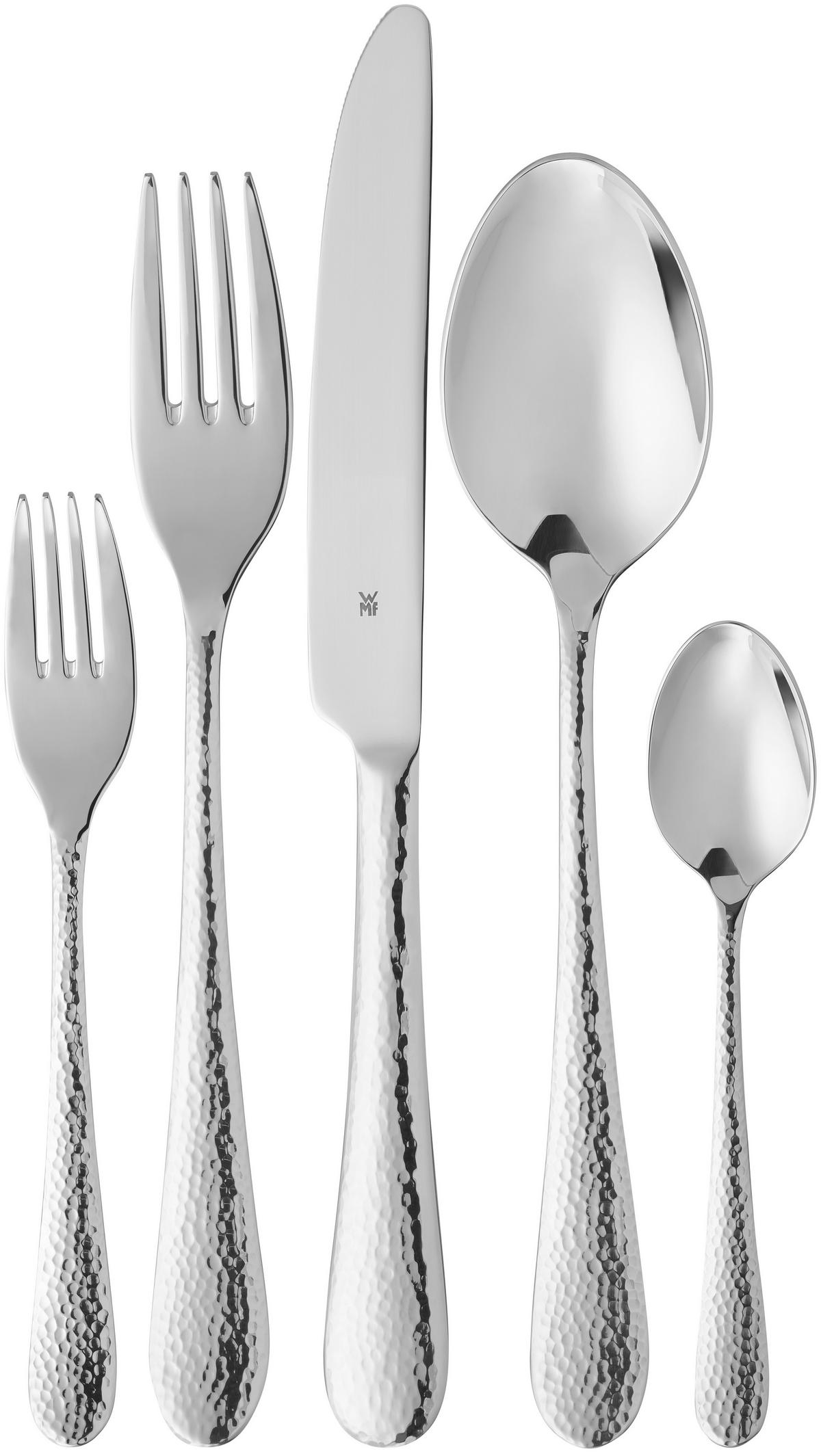 ZESTAW SZTUĆCÓW 1224916040 WMF - szary, Basics, metal (43,5/27/57cm) - WMF