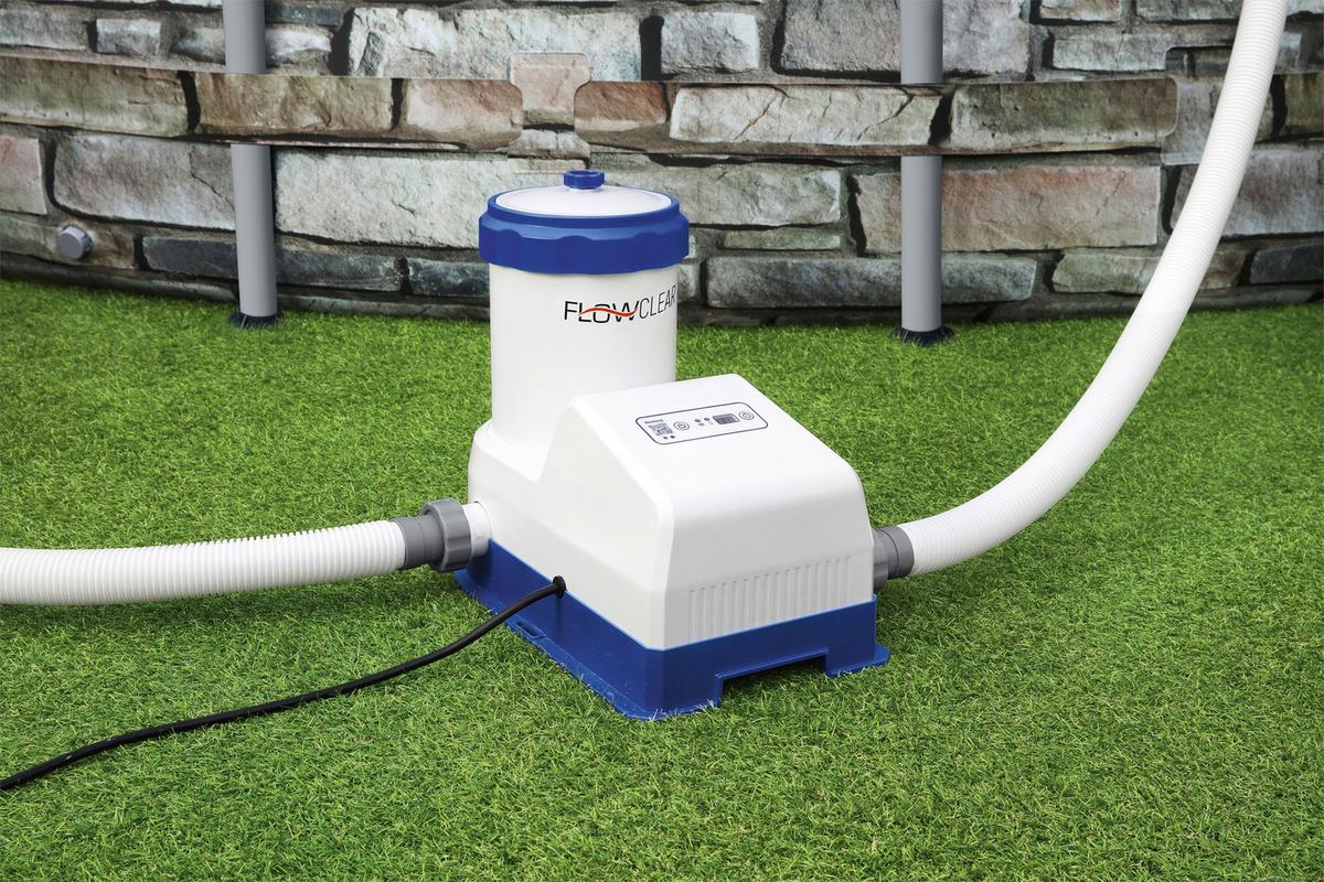 POMPA FILTRUJĄCA SMART TOUCH WIFI FILTER PUMP - niebieski/biały, Konventionell, tworzywo sztuczne/metal (43,5/30/37,5cm) - Bestway