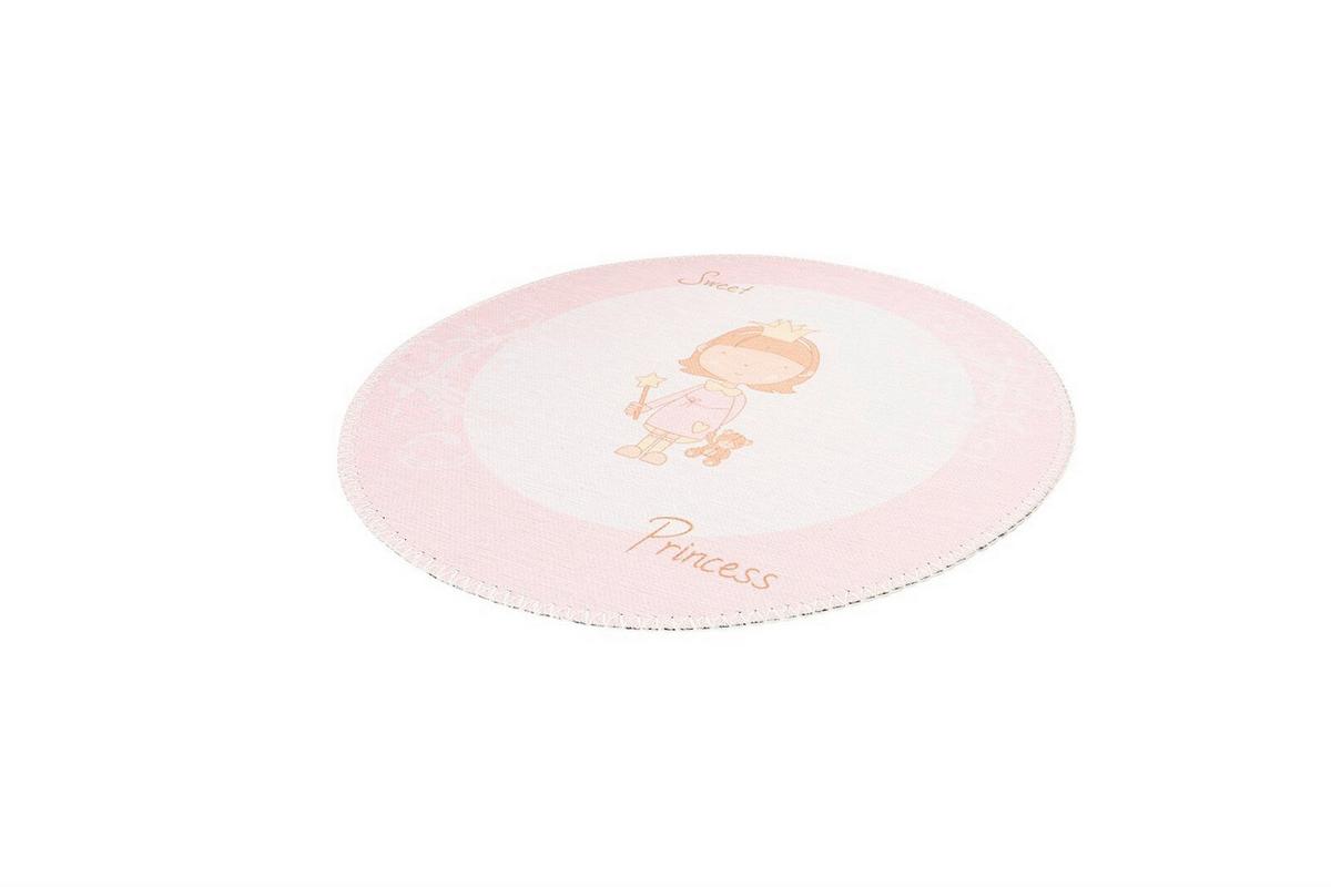 Kinderteppich Bambini 300 Rosa - Rosa, Basics, Textil (160cm) - Kayoom