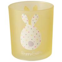 Teelichthalter Eggard I Hellgelb - Hellgelb, Basics, Glas (9/10,2cm) - Mömax