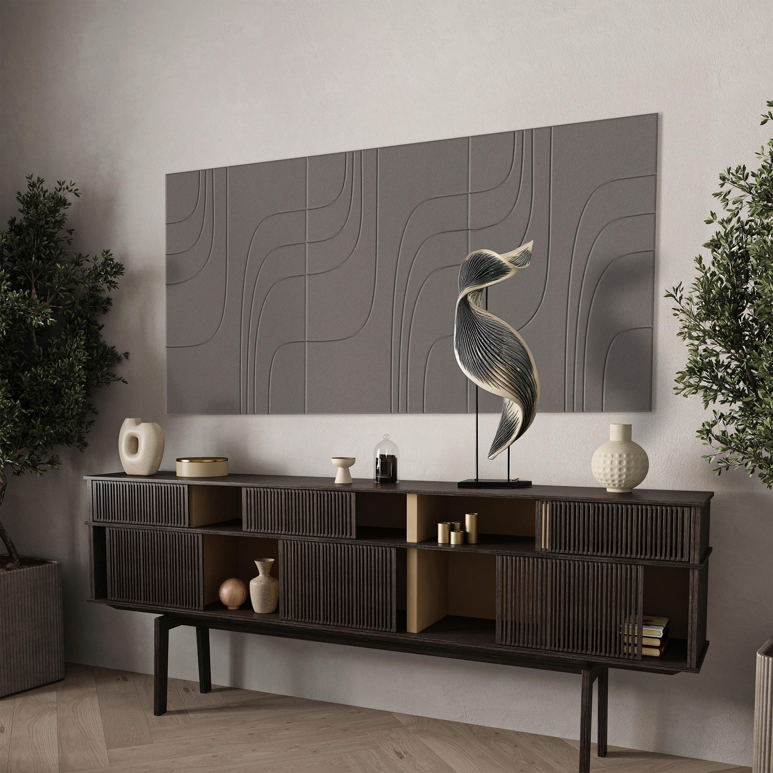 AKUSTIKPANEL MILLA - mocca, textil (60/90cm) - Mömax