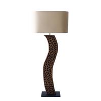 Stoječa Svetilka Acacia - črna/bela, Design, kovina/tekstil (40/171/20cm) - P & B