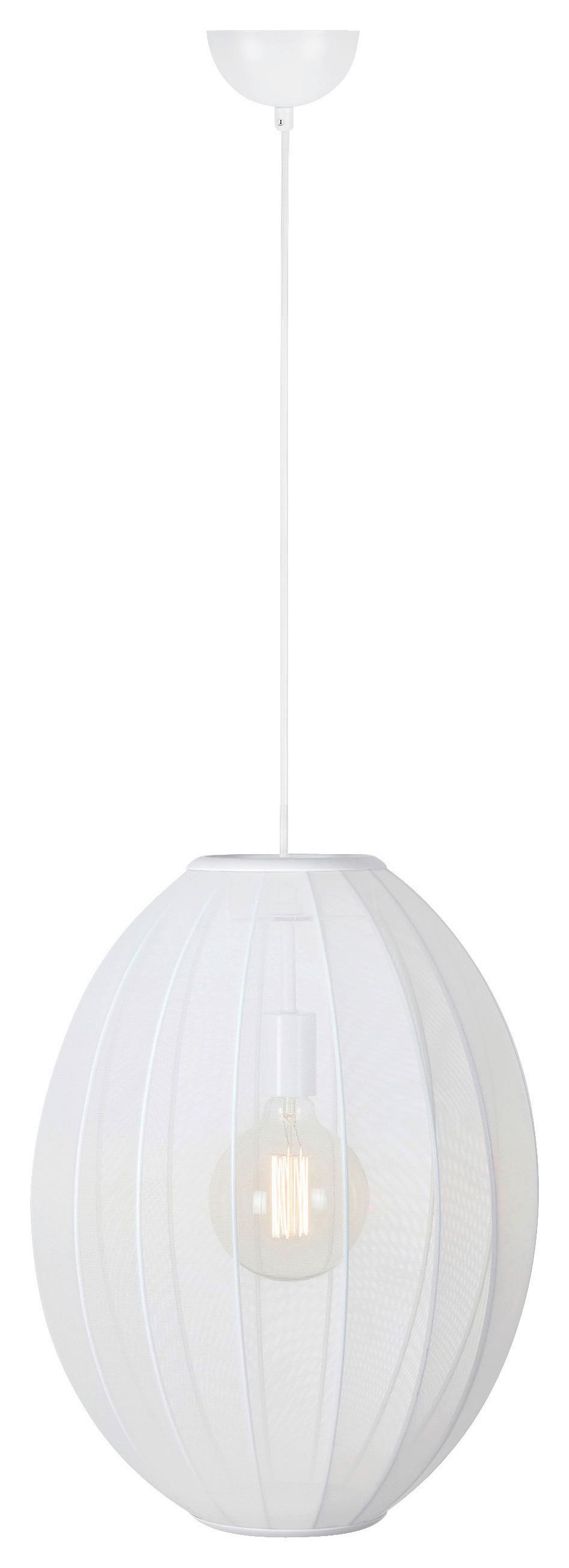 Pendelleuchte Florence max. 40 Watt - Weiß, Basics (40/40/50cm) - Markslöjd