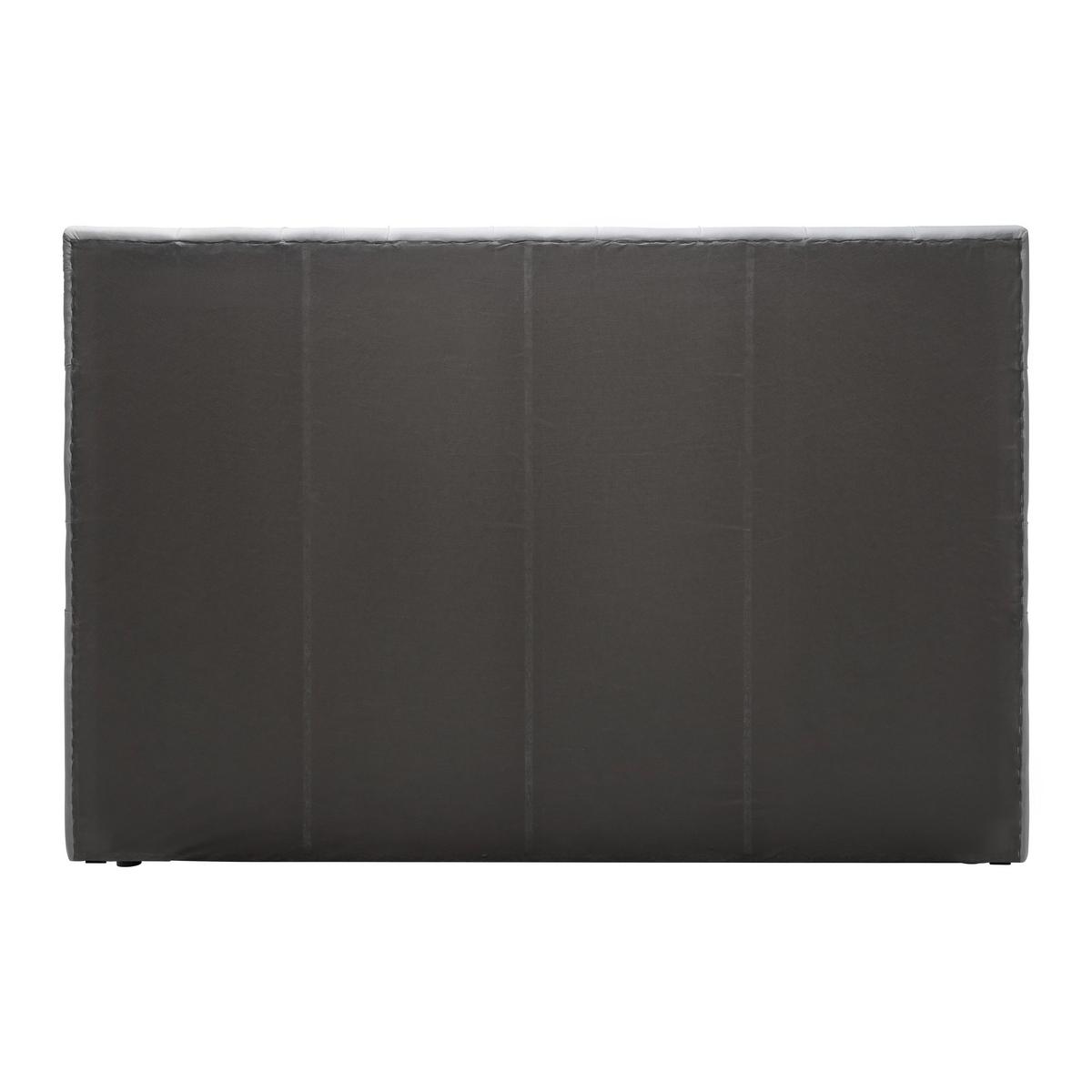 Boxspringbett Chess Silberfarben ca. 180x200cm - Silberfarben/Schwarz, KONVENTIONELL, Kunststoff/Textil (180/200cm) - Premium Living