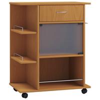 Večnamenski Voziček Pocis, Bukev - barve bukve, Moderno, kovina/umetna masa (65/39/80cm) - MID.YOU