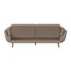 SCHLAFSOFA CORA - Braun/Naturfarben, MODERN, Holz/Textil (214/92/81cm) - Bessagi Home
