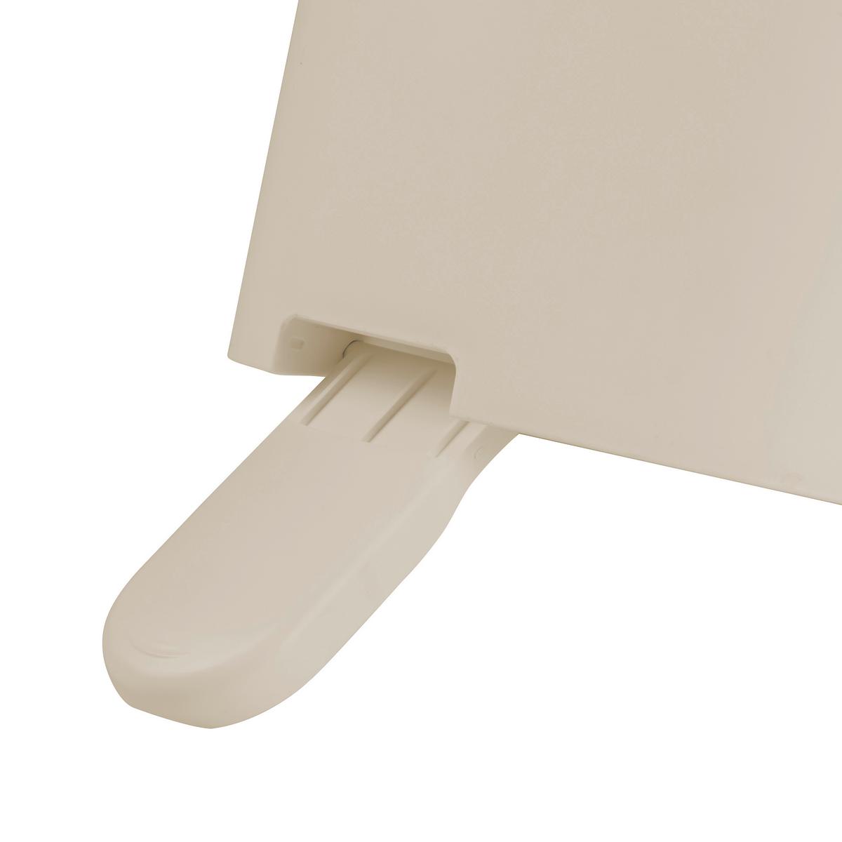 KOSZ NA PIELUCHY SCONCS - beżowy, Basics, tworzywo sztuczne (26/55cm) - My Baby Lou