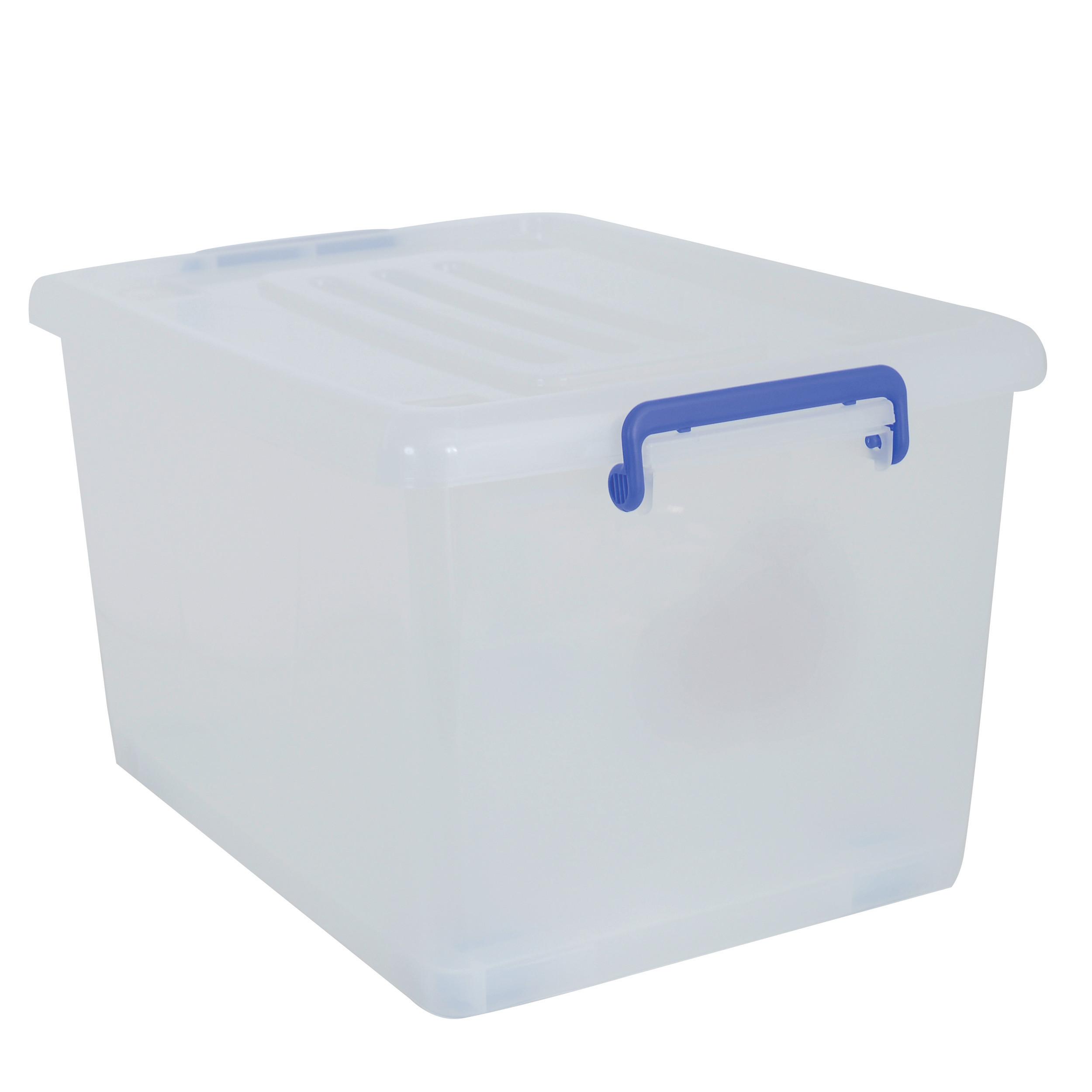 Aufbewahrungsbox 100148 - Transparent, Basics, Kunststoff (50/29.5/37.5cm) - Spirella