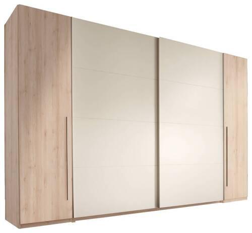 Függesztett Tolóajtós Szekrény Match 2 - alumínium színű/bükk, Design (315/225/61cm) - MID.YOU