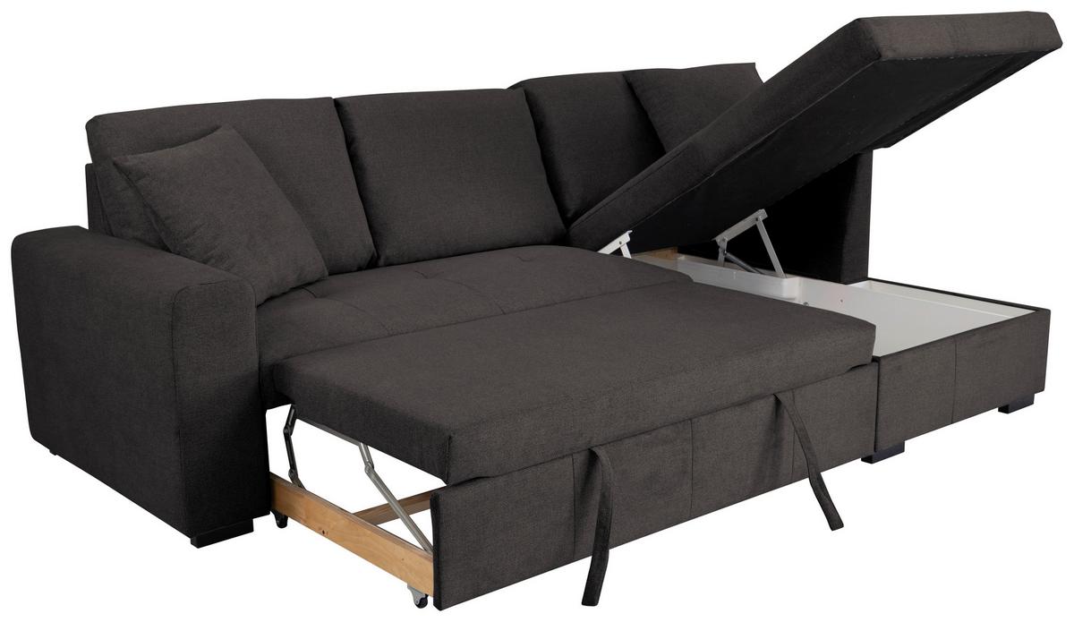 Coltar LUKAS - maro închis, Trend, textil (239/158cm) - Modern Living