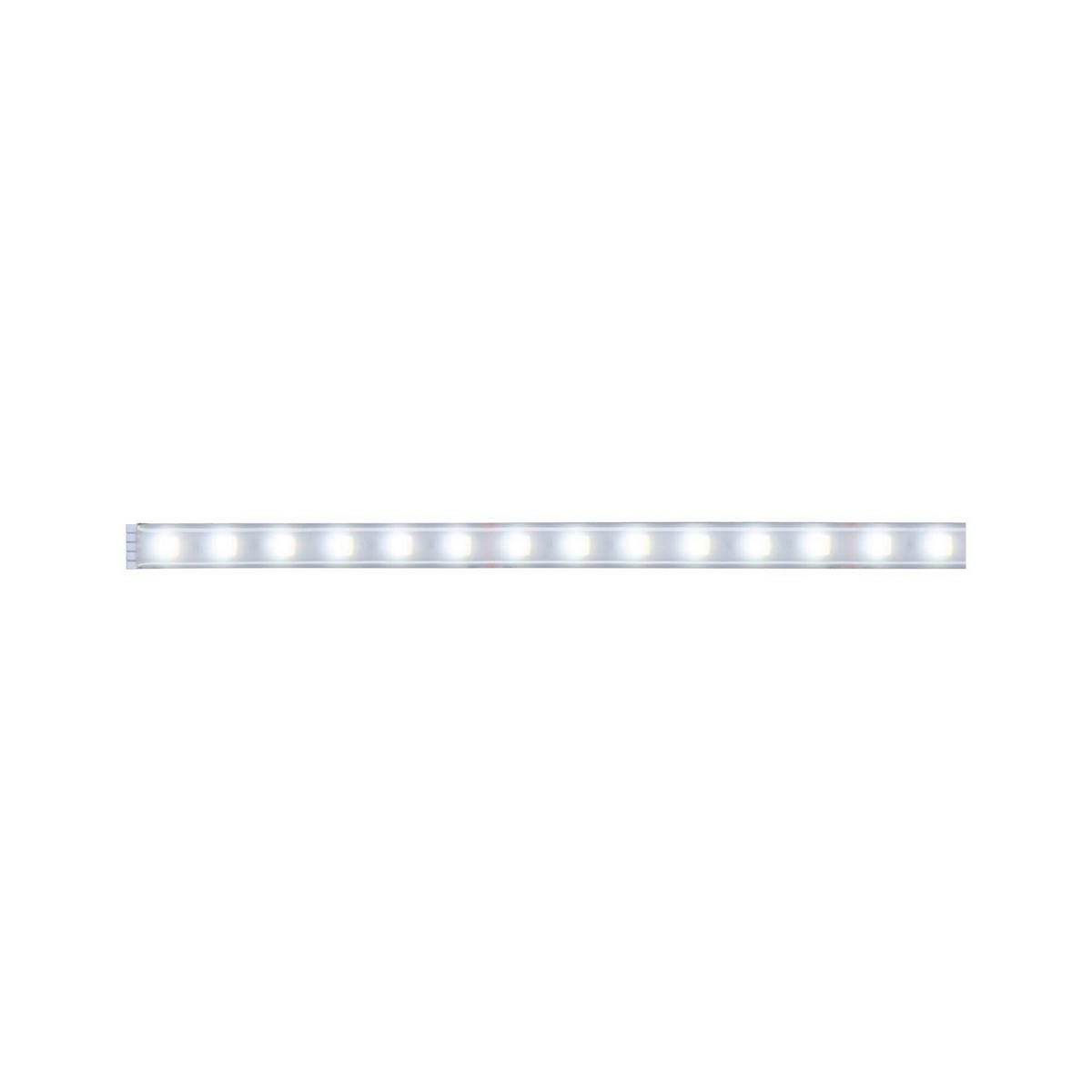 LED-Strip 70630 in Silberfarben max. 7 Watt - Silberfarben, Basics, Kunststoff (100,0cm) - Paulmann