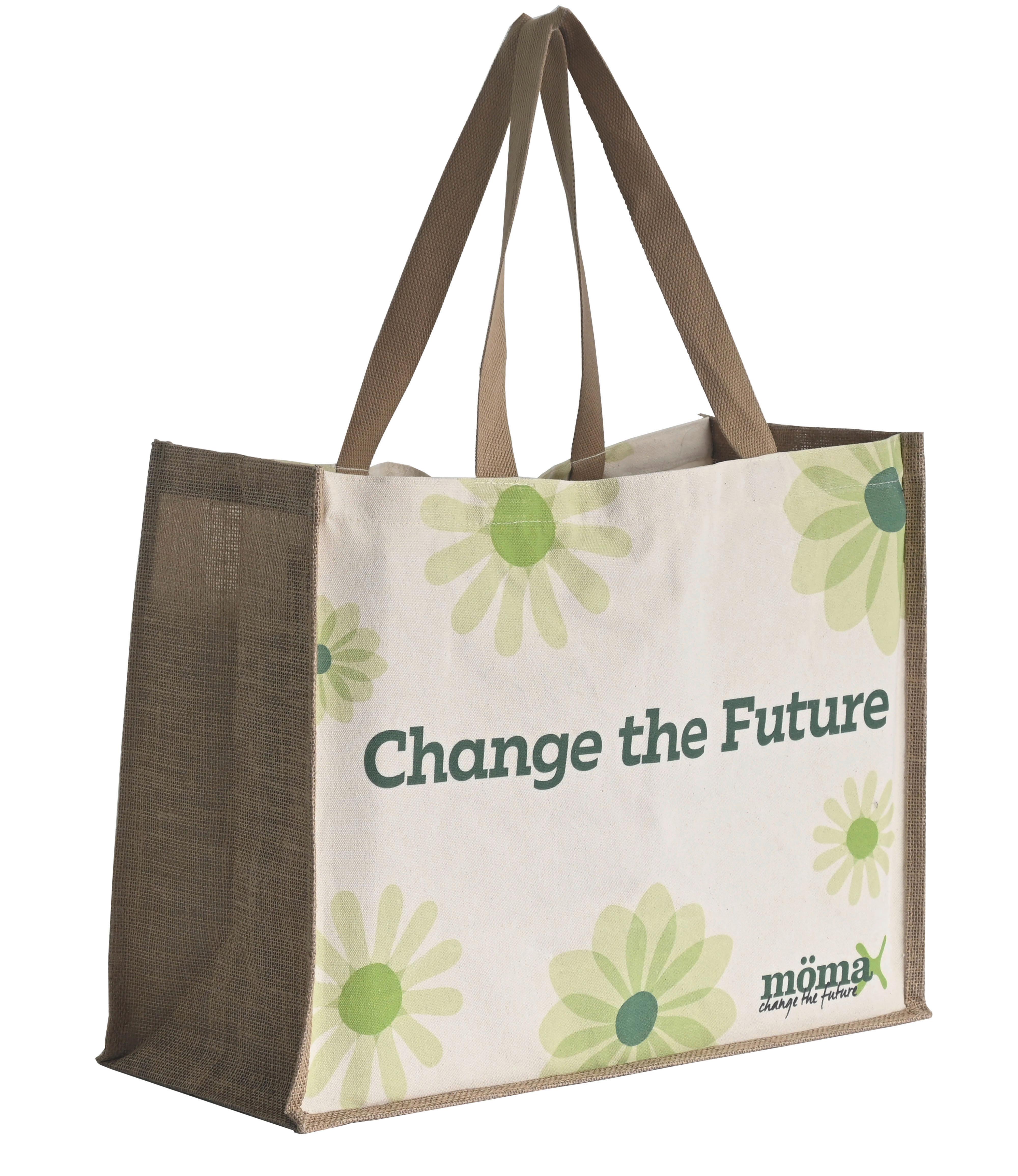 Nakupovalna Torba Lisa -Kma- - zelena/bela, Moderno, umetna masa/tekstil (52/40/22cm) - Mömax